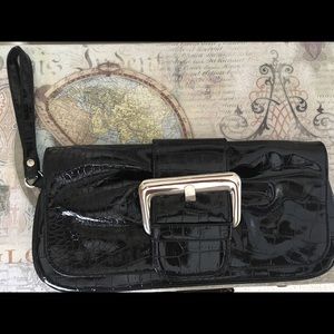 Black clutch/wristlet